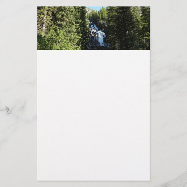 Dolda fallen i Grand Teton National Park Brevpapper (Framsida)