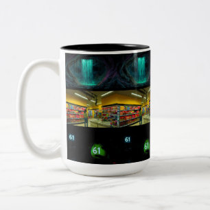 Dolda grottans viskningar Två-Tonad mugg