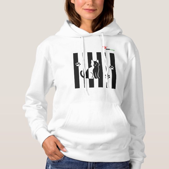 Dolda Morrhår – Optiska Illusionskatter T Shirt (Framsida)