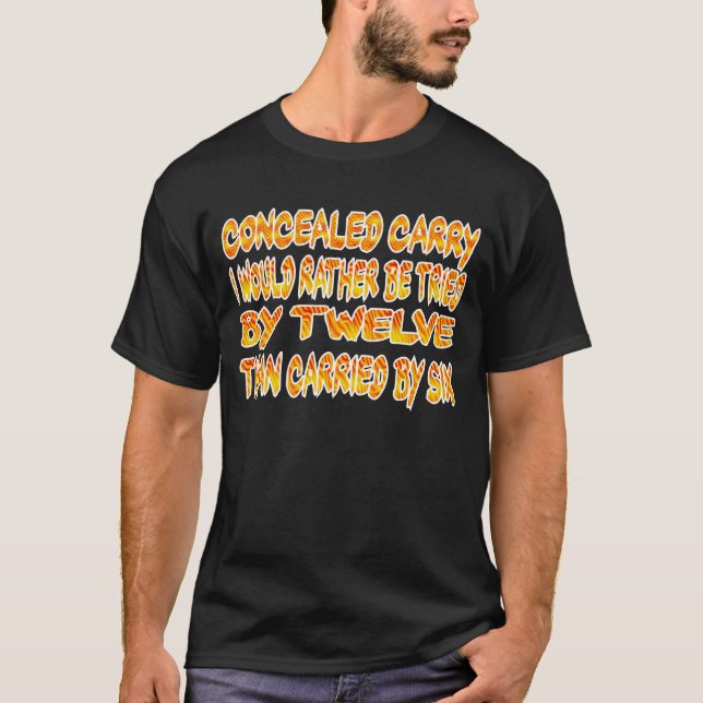 Doldt bär T-shirt.en T-shirt (Framsida)