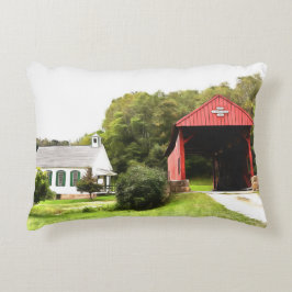 Doldt överbryggar prydnadskudde