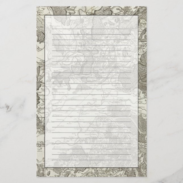 Dole Auxonne Brevpapper (Framsida)
