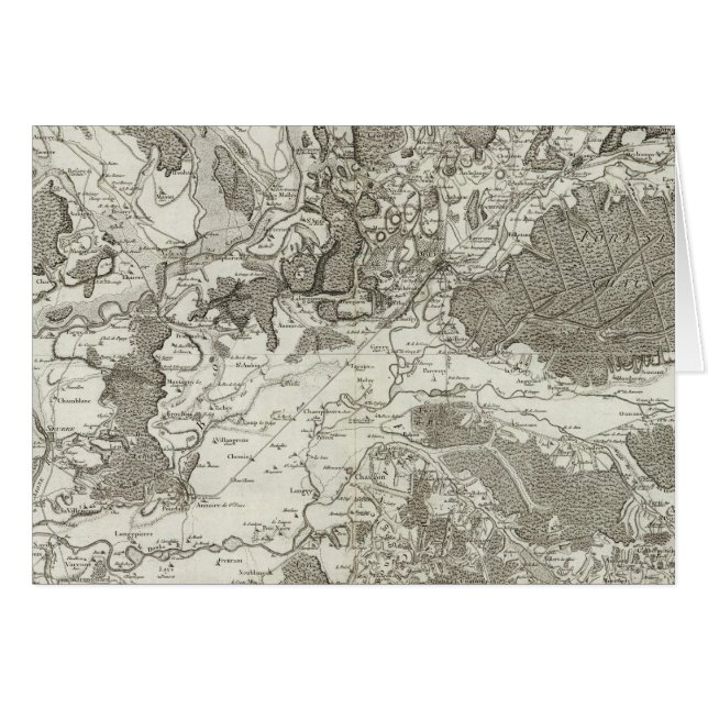 Dole, Auxonne Hälsningskort (Framsidan Horizontal)