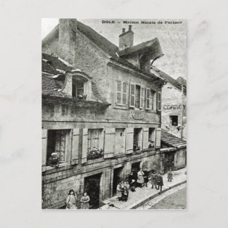 Dole Maison Natale de Louis Pasteur Vintage post Vykort