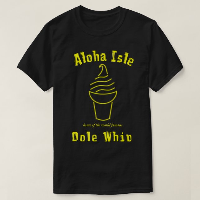 Dole Whip Neon .png T Shirt (Design framsida)