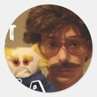 Dolf & Albert Afrika CLOSE Runt Klistermärke