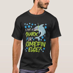 Dolfin är att en haj eller en annan, långliv lava t shirt