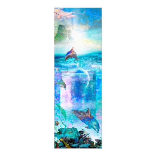 DOLFIN BLUE OCEAN DIVERS FOTOTRYCK (Framsidan)