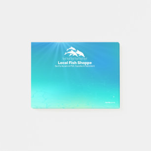 Dolfin, Fish Aquarium Shop Post-it Block