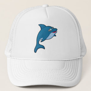 Dolfin vid simning med simmande glasögon keps