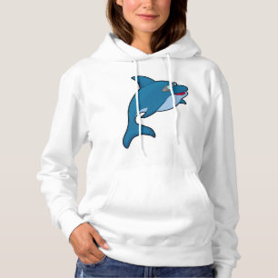 Dolfin vid simning med simmande glasögon t shirt
