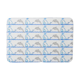Dolfin & Whale Medium Bath Mat Badrumsmatta