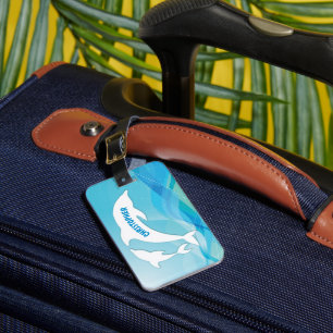 Dolfinbly i Oceanens Personlig Bagagebricka