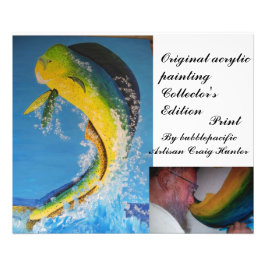 Dolfinfisk Fototryck