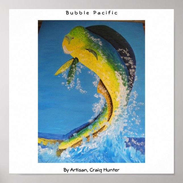 Dolfinfisk Poster (Framsidan)