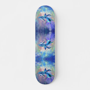 Dolfingpar - vackert mini skateboard bräda 18,5 cm