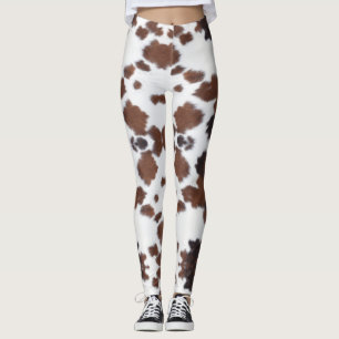 Dölj brunvita baljväxter leggings