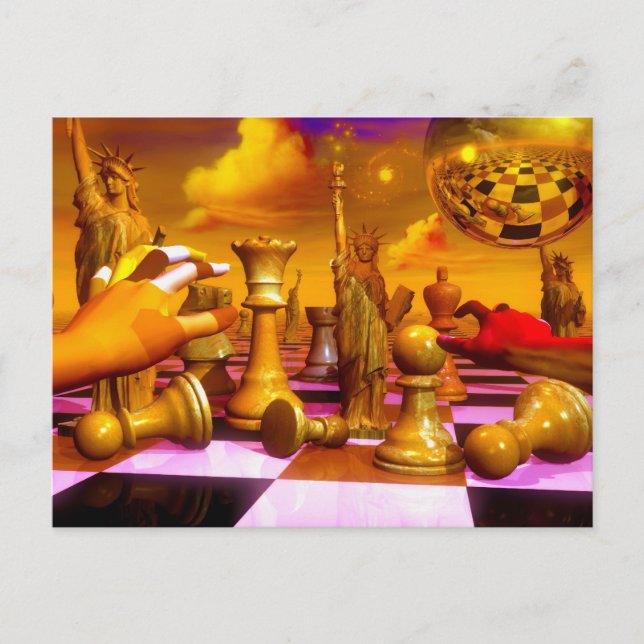 Dölj för ett imperium vykort (Framsida)