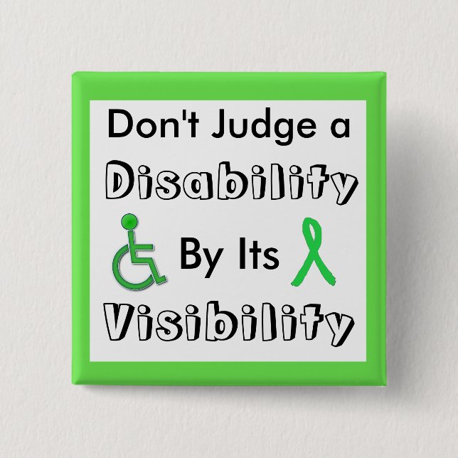 Dölj inte en funktionsnedsättning med dess synligh knapp (Framsida)