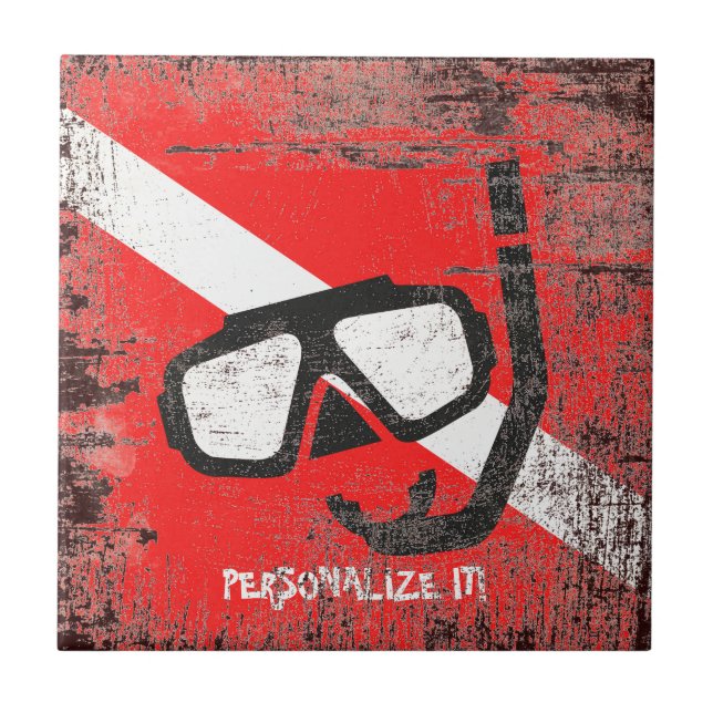 Dölj mask med flagga kakelplatta (Framsidan)