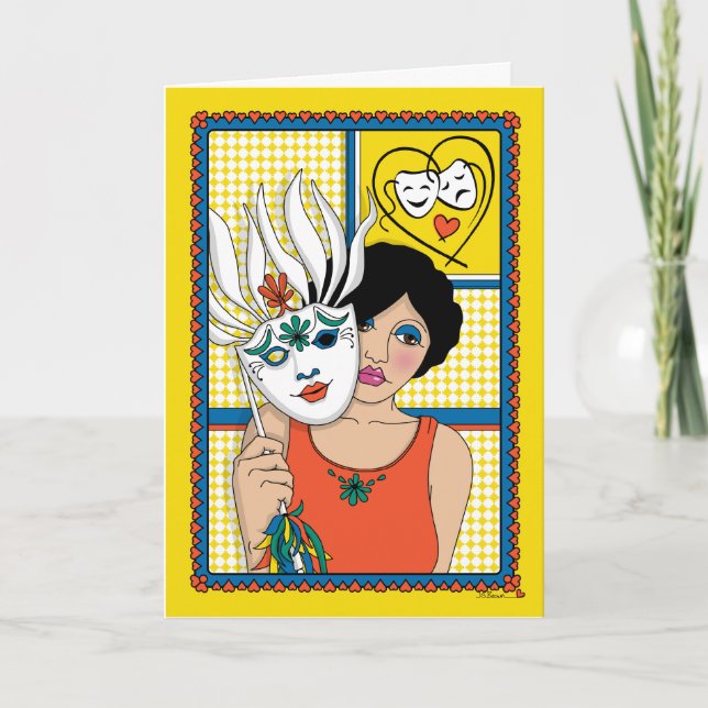 Dölja dina känslor_B_Välkomsthälsning Kort (Framsida)