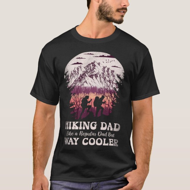 Dölja Pappa som vanligt, men som en färgad camping T Shirt (Framsida)