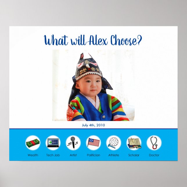 Doljabi Doljanchi Dol Koreas första födelseattecke Poster (Framsidan)