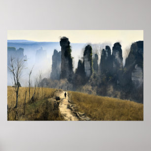 Döljande av Djävulen Flutes Poster