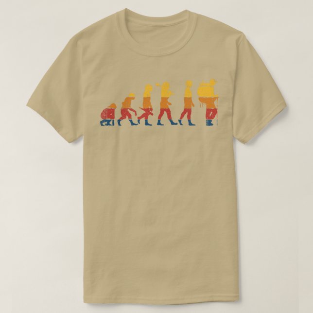 Döljande hiker t shirt (Design framsida)