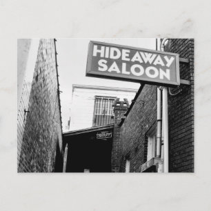 Döljande Saloon Vykort