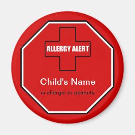 Döljer Allergy Medical Allergic Alert Magnet