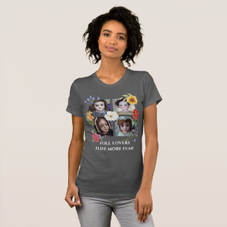 Doll Älskare har mer Roligt Fyra kvadratkvadratvåg T Shirt