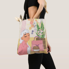 Doll, animerad, fantastisk,tecknad tygkasse