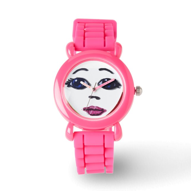 Doll Ansikte Armbandsur (Framsida)