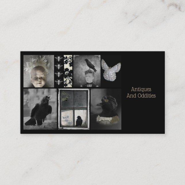 Doll Ansikte och Company Visitkort (Framsida)