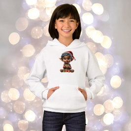 Doll Baby jul Elf Girl's Hoodie T Shirt