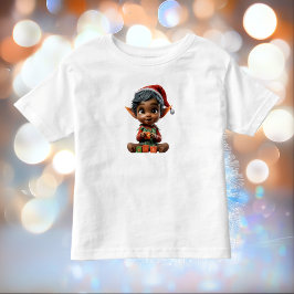 Doll Baby jul Elf Småbarn Tee