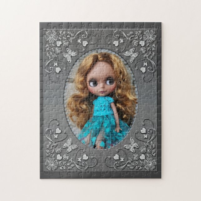 Doll, dockfoto, gåva, hälsning, Blythe, Blythe Pussel (Vertikal)