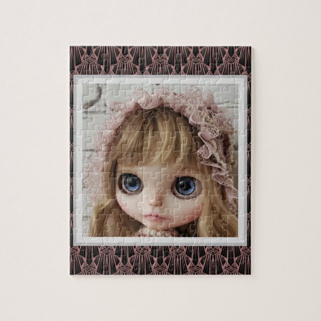 Doll, dockfoto, gåva, hälsning, Blythe, Blythe Pussel (Vertikal)