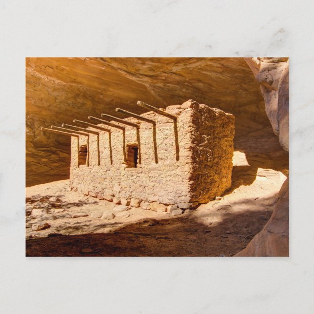 Doll House Anasazi Ruin - Utah Vykort (Framsida)