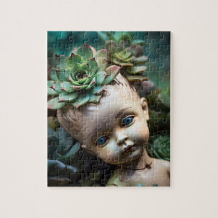 Doll i Succulent Garden Unique Pussel