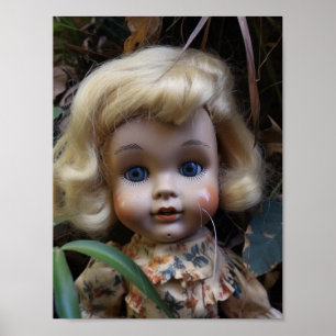 Doll i vykort poster