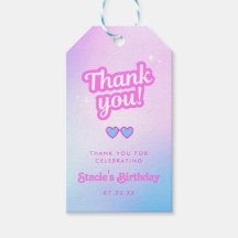 Doll Party Gift Märkre Doll Födelsedagsfest Rosa F