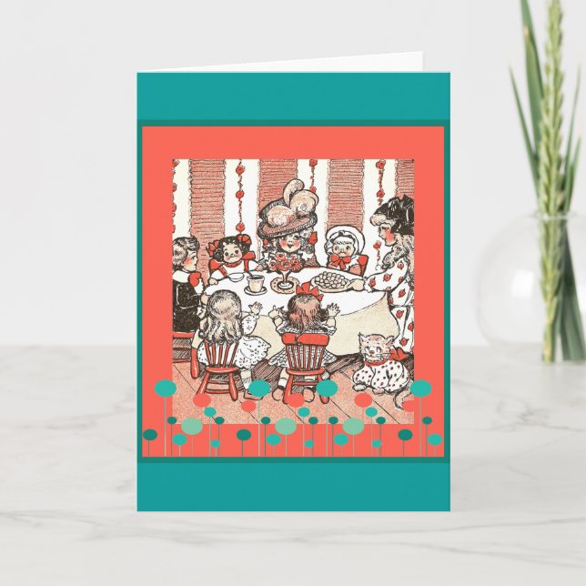 Doll Party Kort (Framsida)