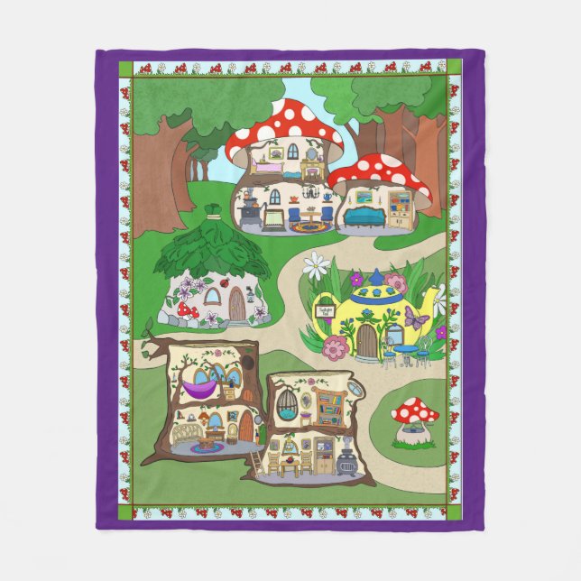 Doll Play Blanket Fleecefilt (Framsidan)