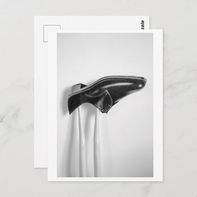 Doll shoe - Sandrion Vykort (Fram/baksida)