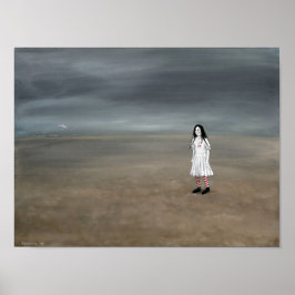 "Doll without her Frakt" av Christiane Cegavske Poster