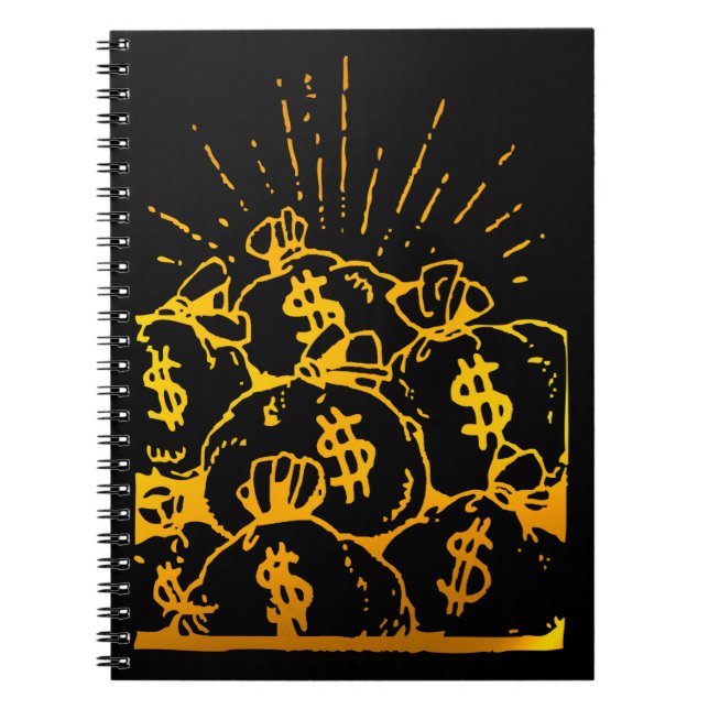 Dollar Bags Anteckningsbok (Framsidan)
