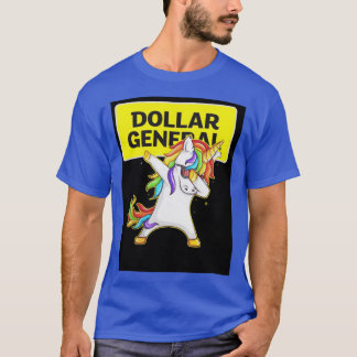 Dollar General Dollar General Enhörning Dabbar Uni T Shirt