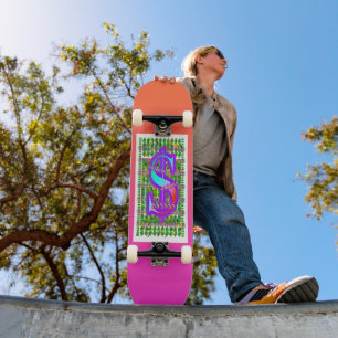 $dollar mini skateboard bräda 18,5 cm
